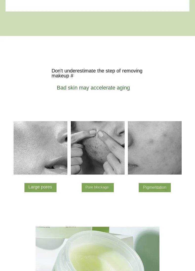 Kiss Beauty Korean Skincare Avocado Cleansing Balm