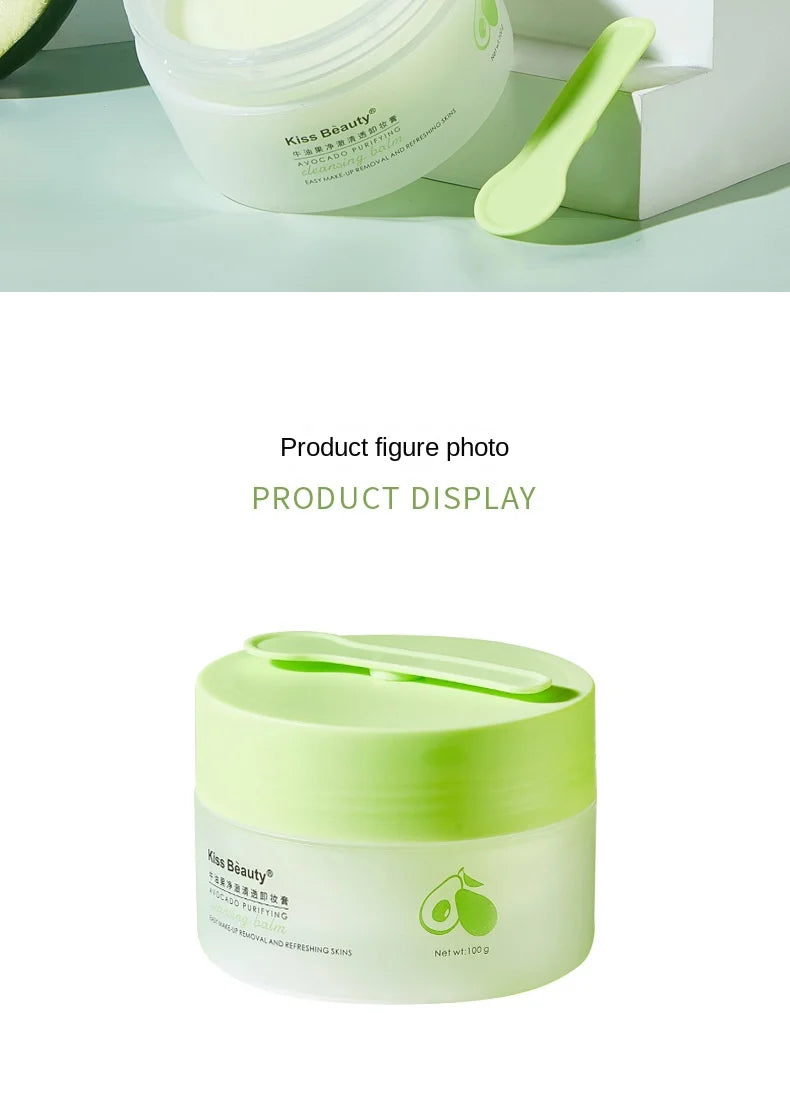 Kiss Beauty Korean Skincare Avocado Cleansing Balm