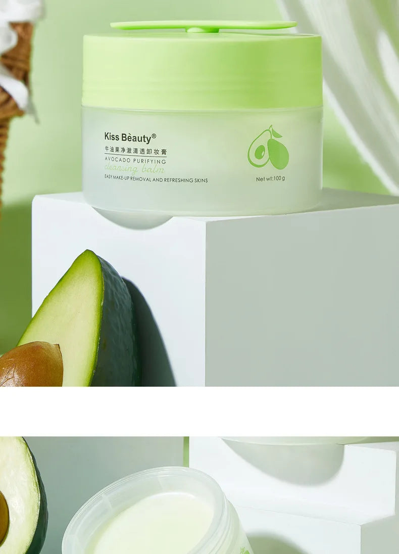 Kiss Beauty Korean Skincare Avocado Cleansing Balm